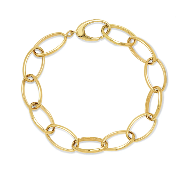 Jennifer Meyer Gold Link Bracelet