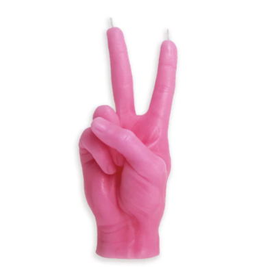 Peace Sign Candle (Copy)