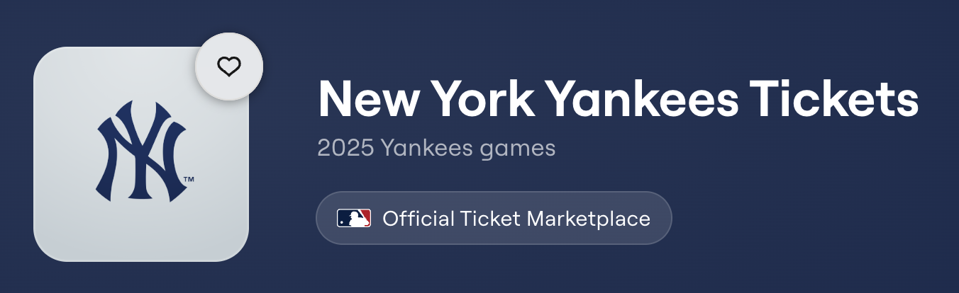 NY Yankee Tickets