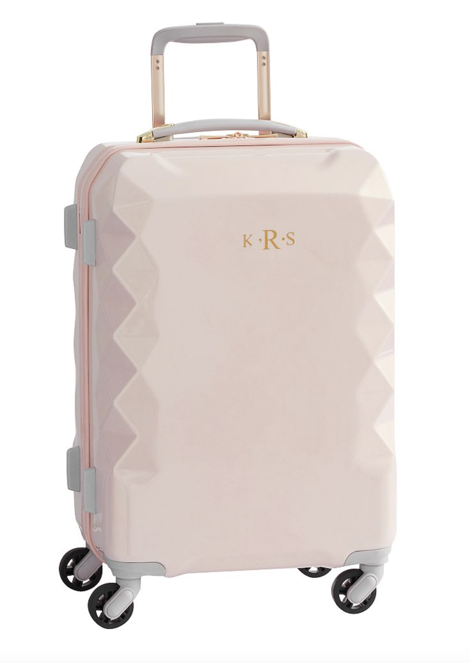 Blush Carry On Suitcase