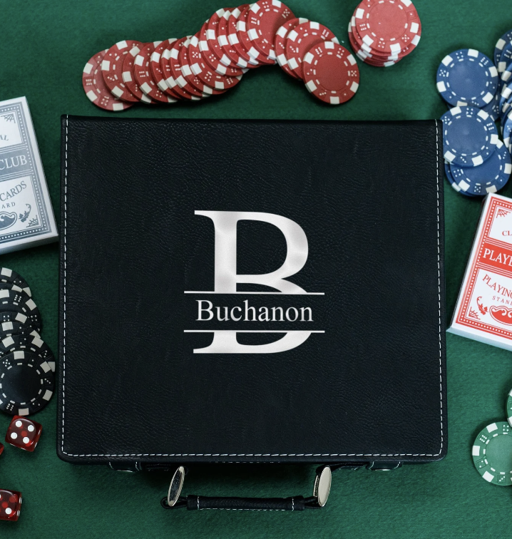 Personalized Poker Set