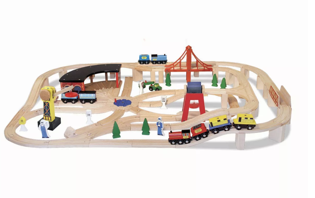 Melissa + Doug Train Set