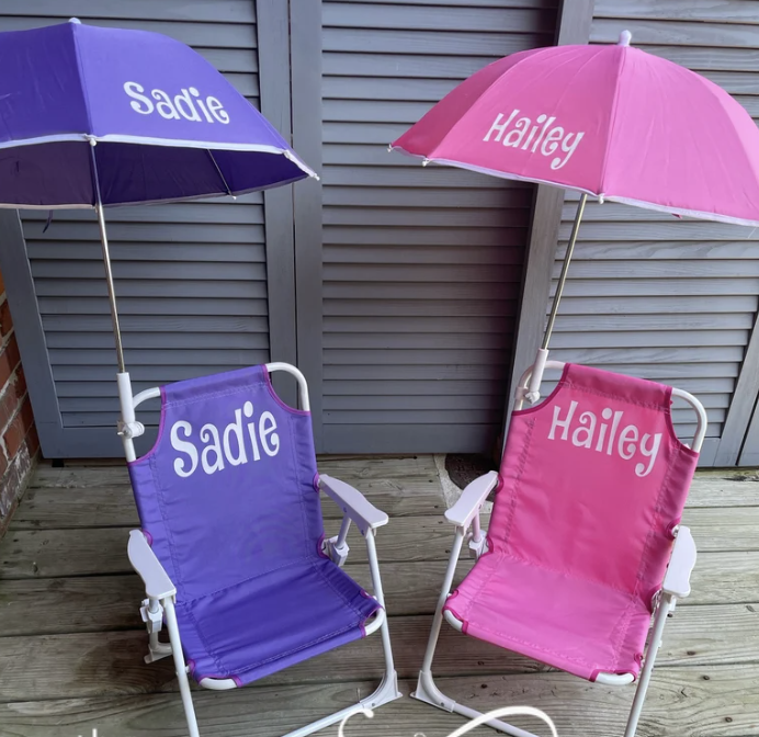Personalized Beach Chair