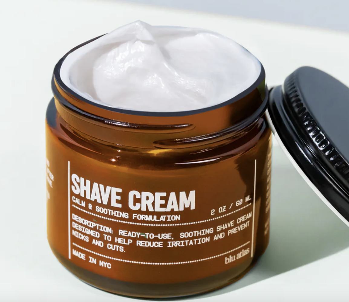 blu atlas shaving cream