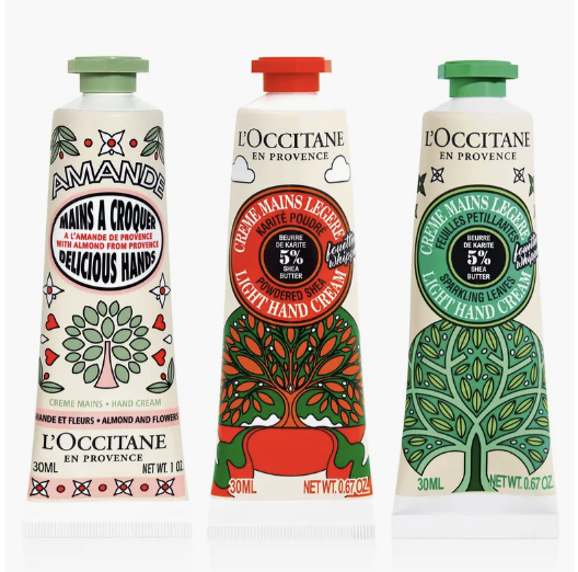 L'Occitane Trio Hand Lotions