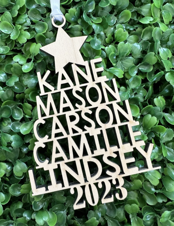 Family Christmas Ornament