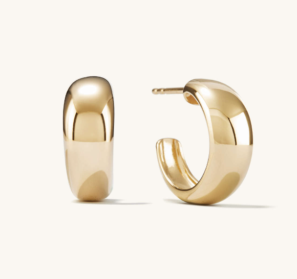 Meijuri Gold Hoops