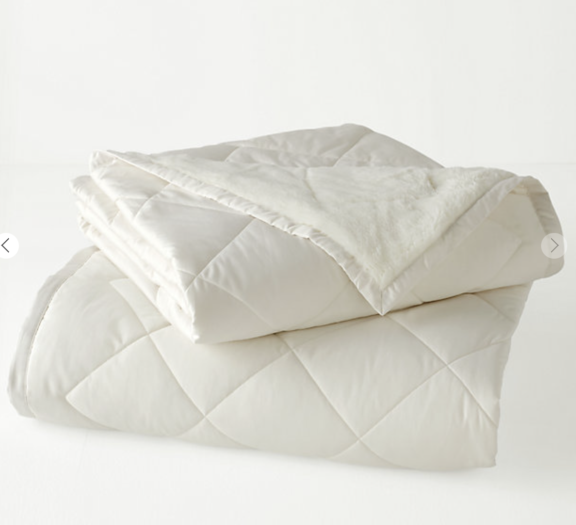 Garnet Hill Plush Blanket and Throw