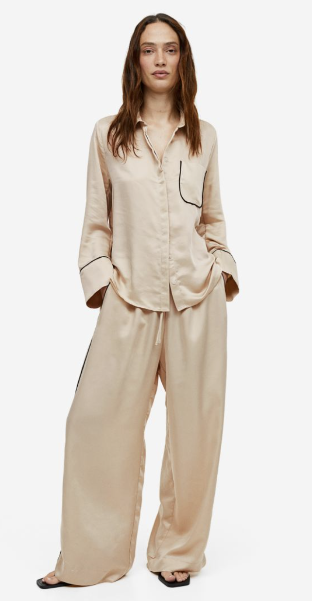 H&amp;M Satin Pajamas