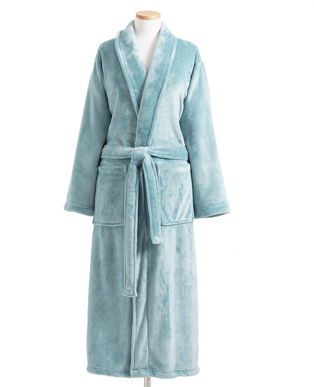 Annie Selke Fleece Robe
