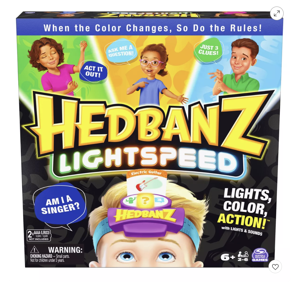 Headbanz Lightspeed Game