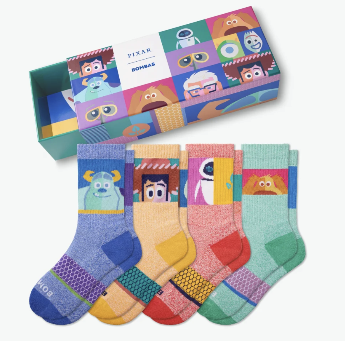 Youth Pixar Boombas Socks