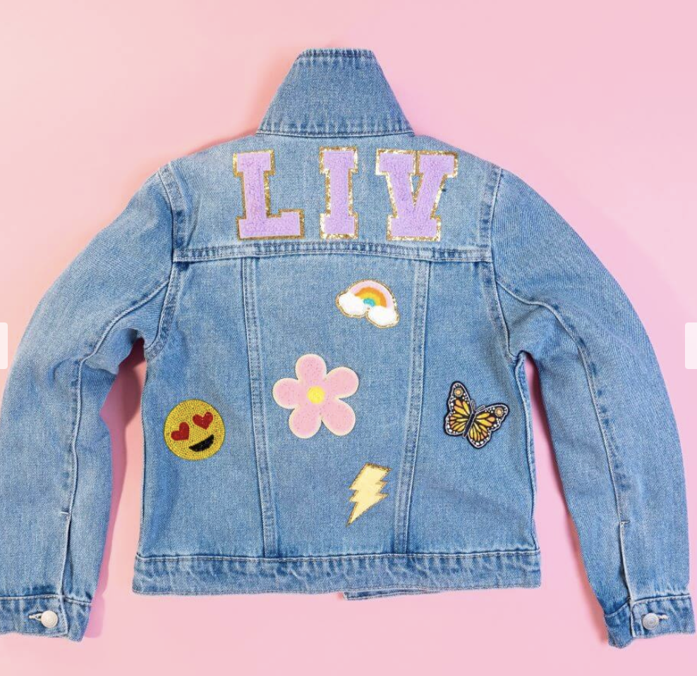 Little Chicken Custom Denim Jacket