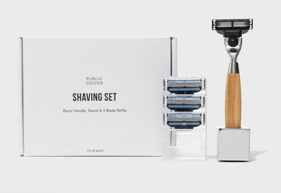 Razor Stand Gift Set