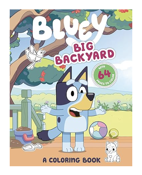 Bluey Coloring Book