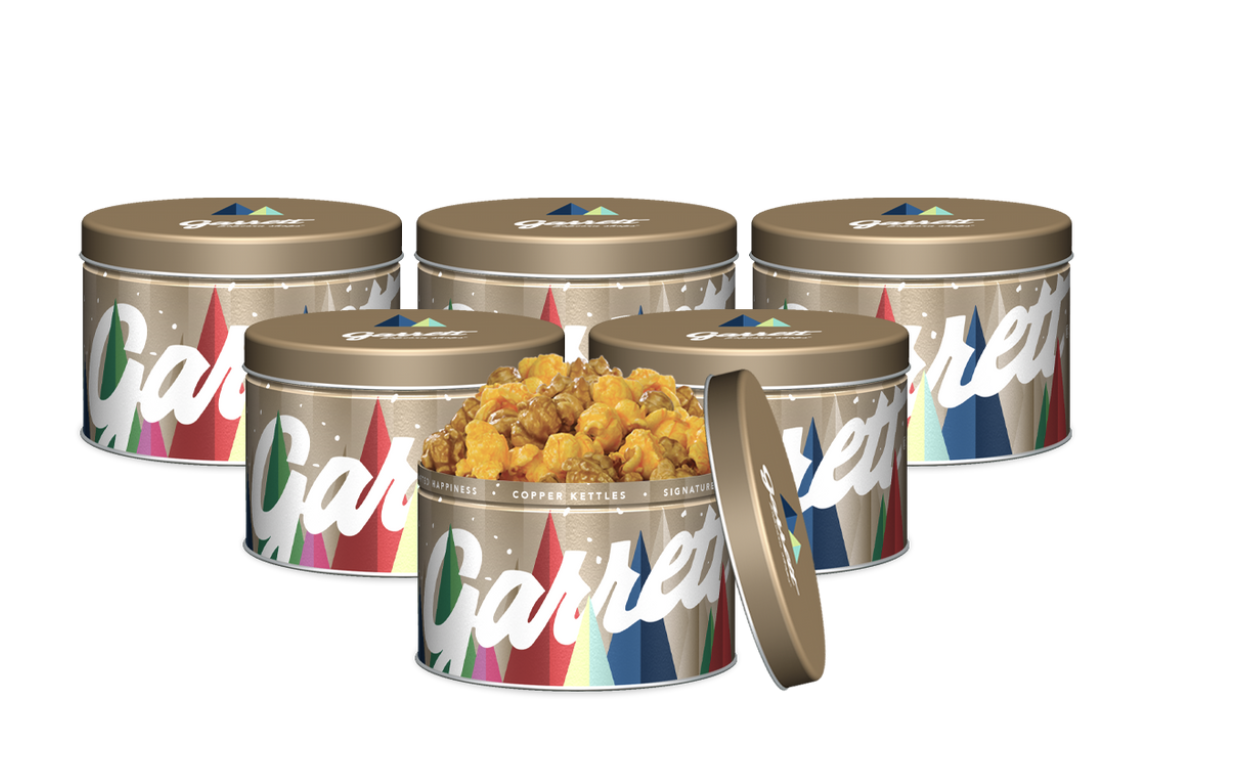 Garrett Popcorn Mini tins