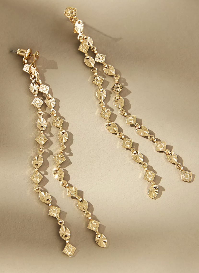 Anthro Dangly Earrings