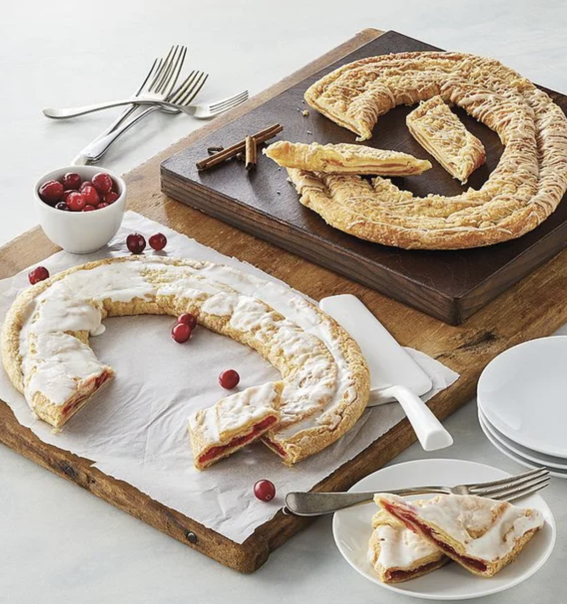 Pumpkin Spice and Cranberry Kringle