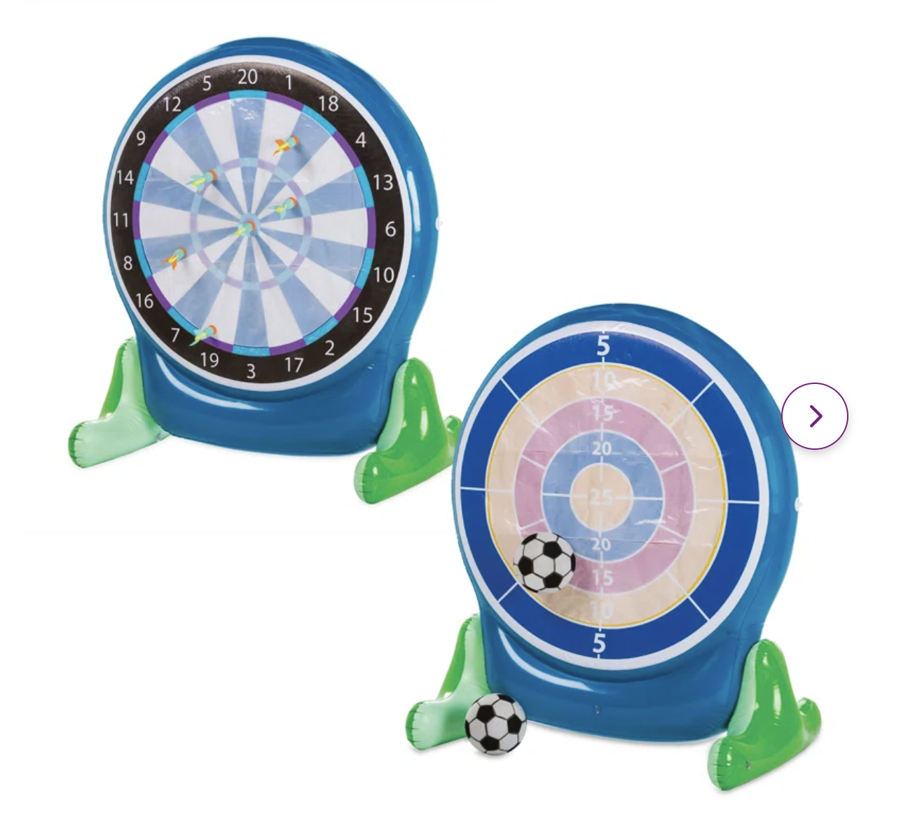 Inflatable Dart and Soccer Games