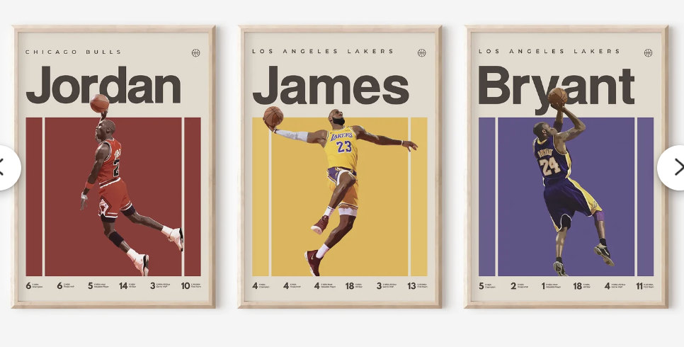NBA Goats Poster