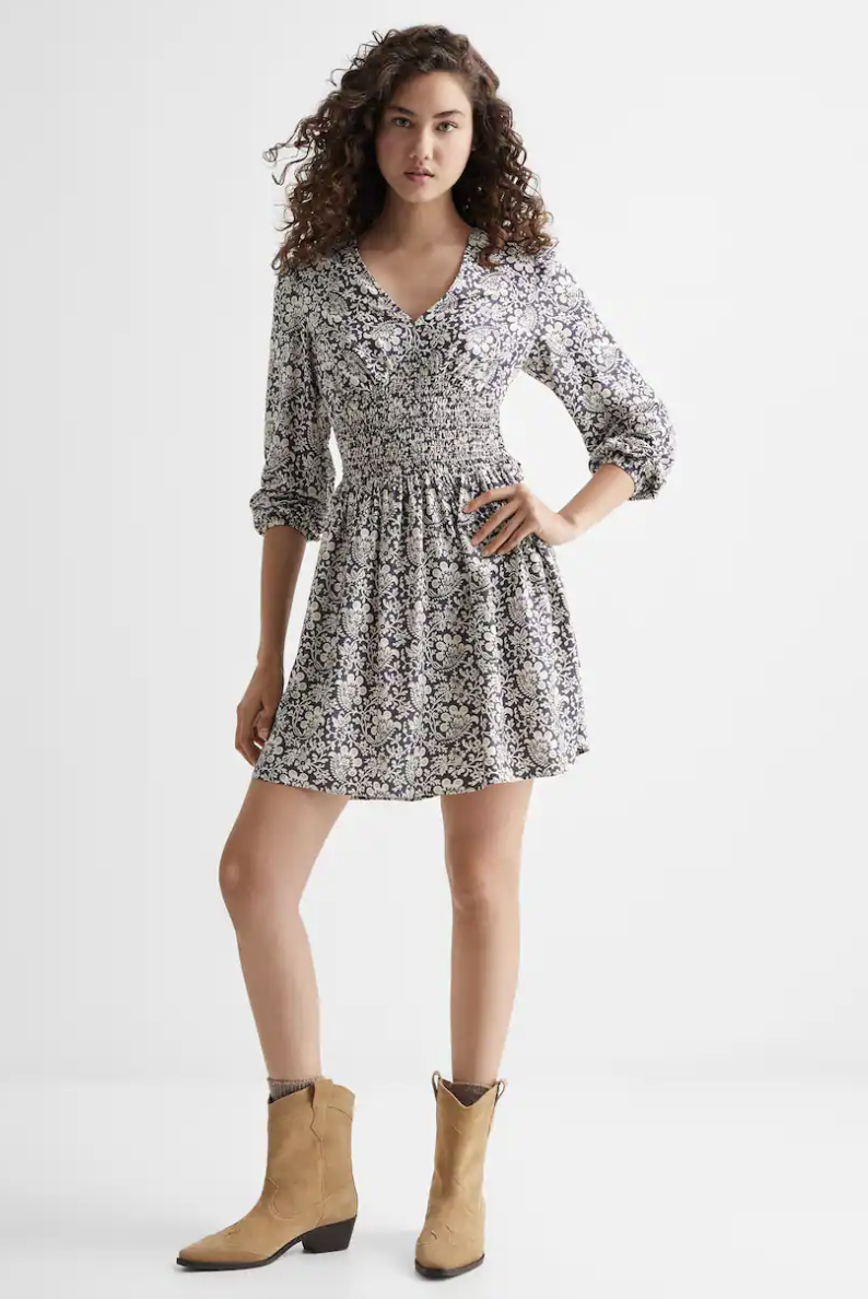 Mango Printed Dress