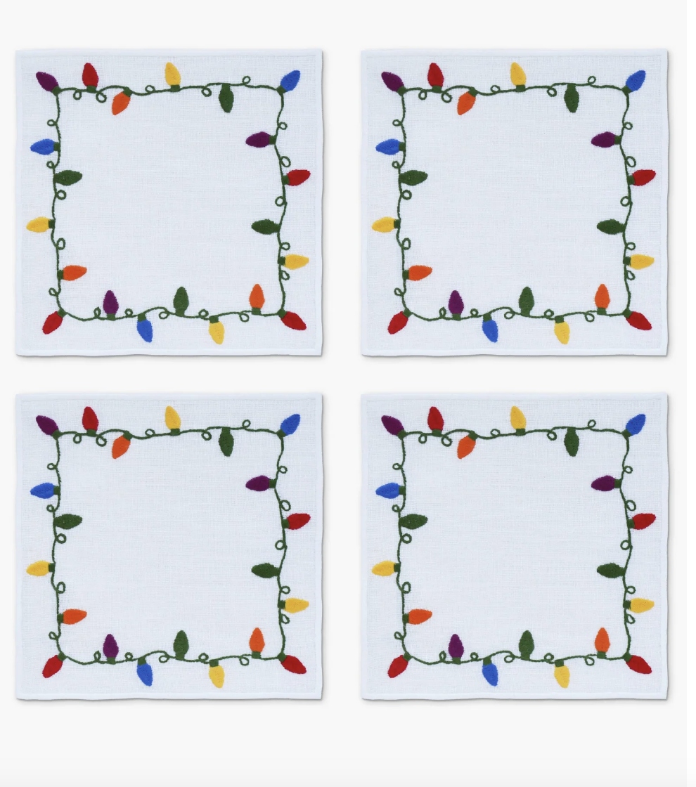 Linen Cocktail Napkins