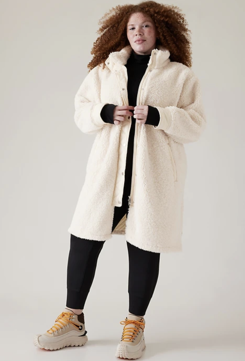 Athleta Cozy Hybrid Coat
