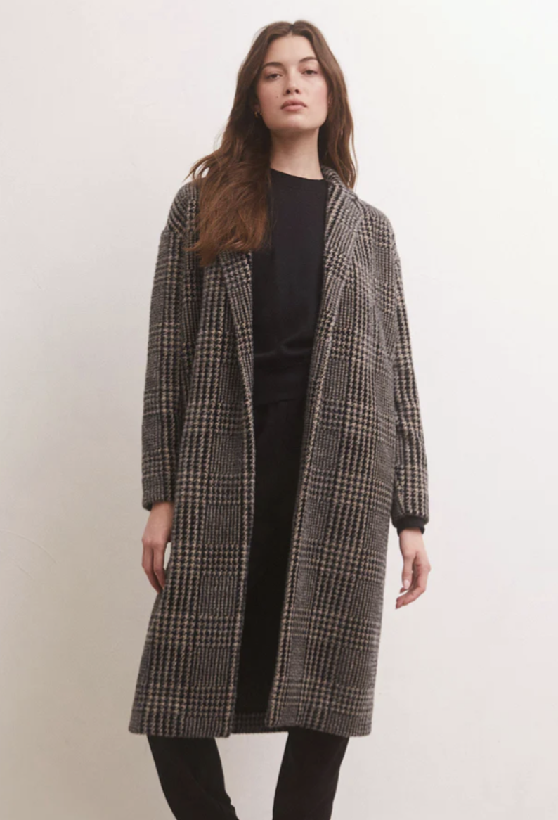 Z supply houndstooth jacket