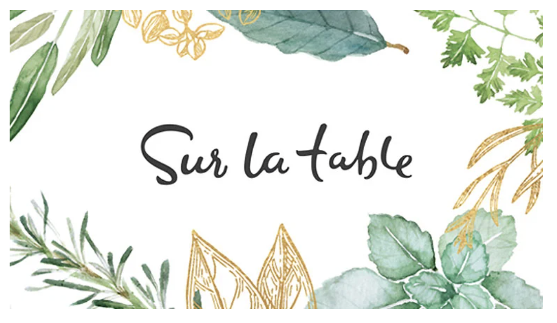 Sur La Table Cooking Class
