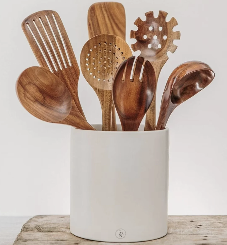 Wood Utensil Set