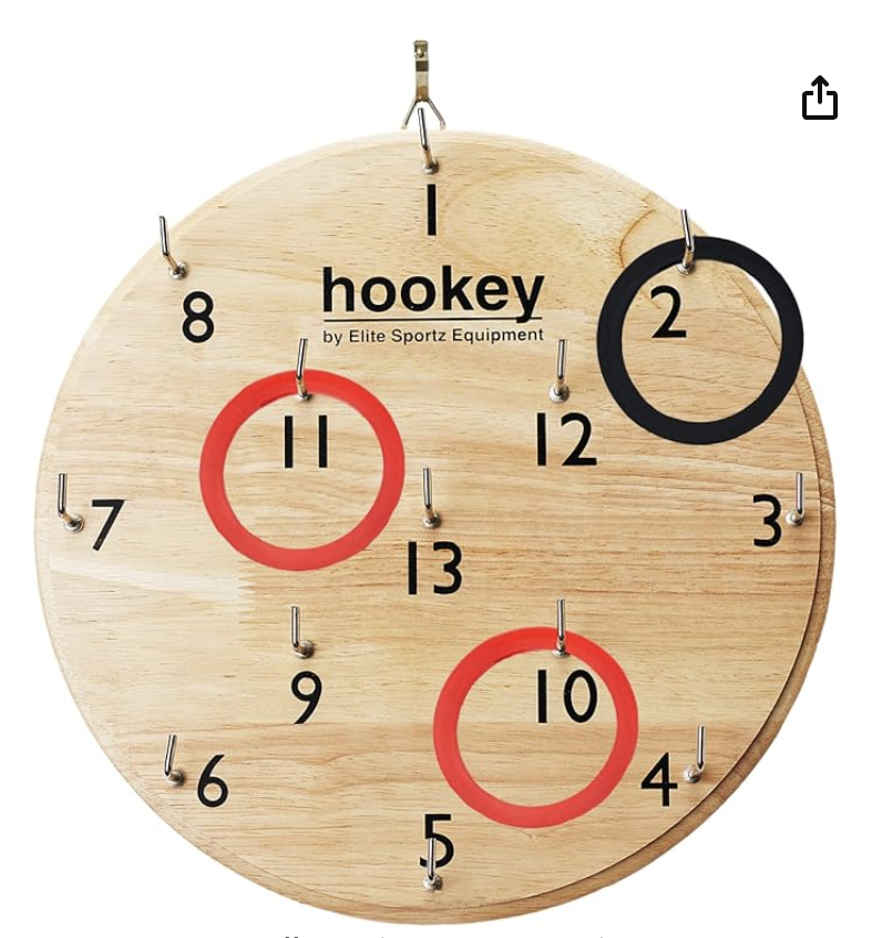 Hookey Ring Toss Game