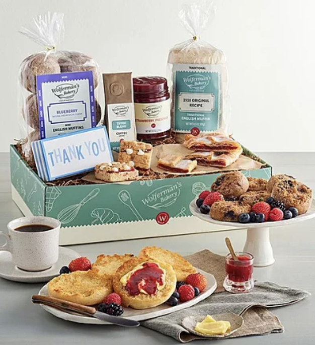 Wolferman's Thank you box