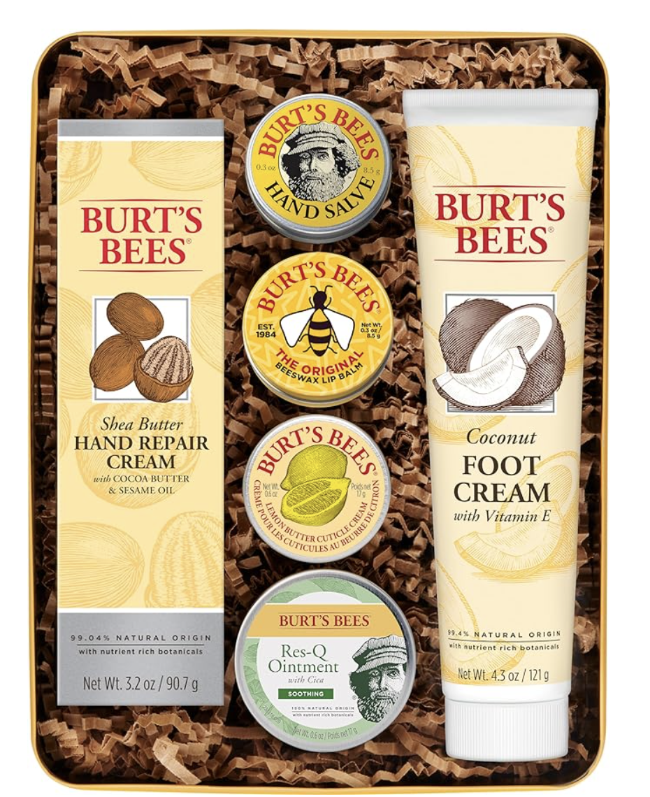 Burt's Bees Lotion box