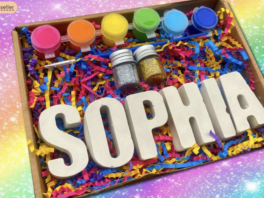 Paint your Name Gift Box
