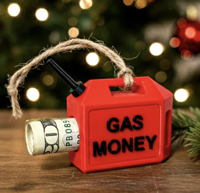 Gas Money Ornament