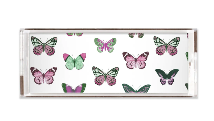 Butterlfy Acrylic Tray