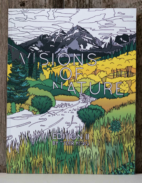 Visions of Nature Coloring Book