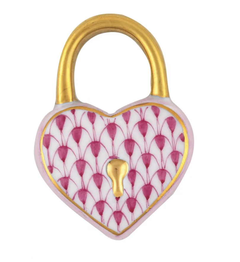 Herend Heartlock Figurine
