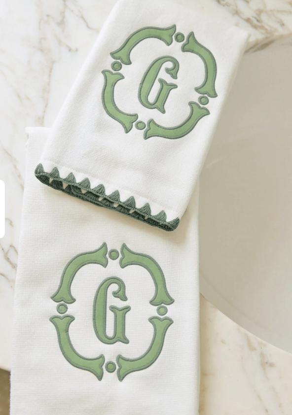 Weezie Applique towels