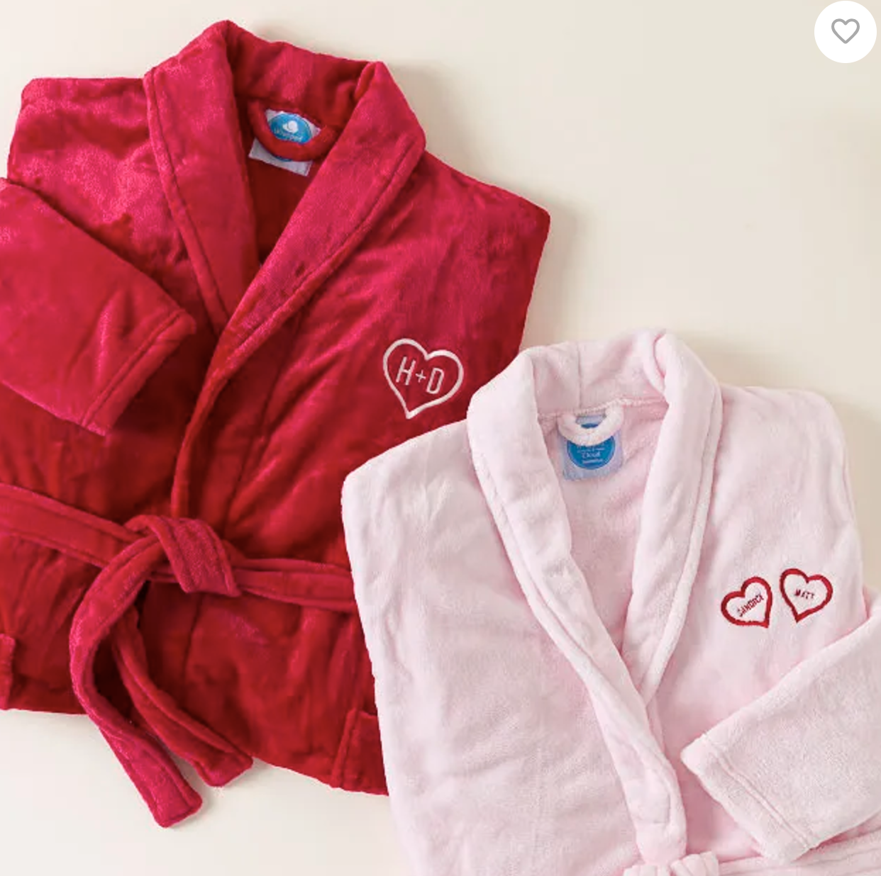 Sweatheart Robes