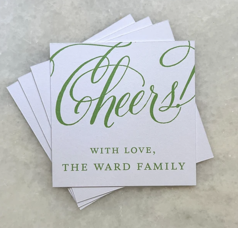Cheers Gift Tags