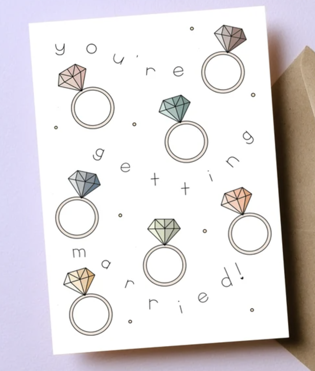 Getting Married Card