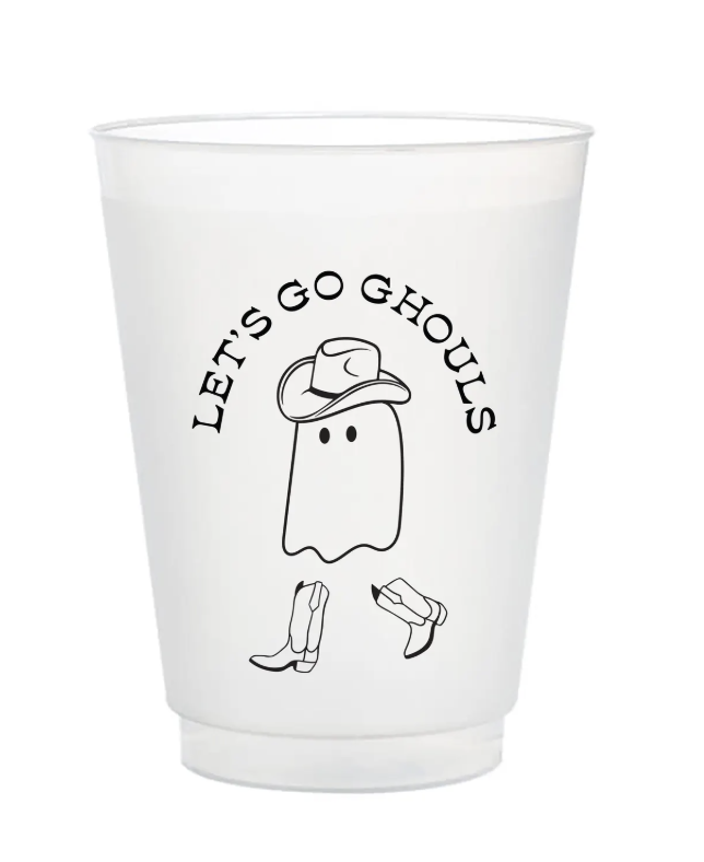Let's Go Ghouls Cups