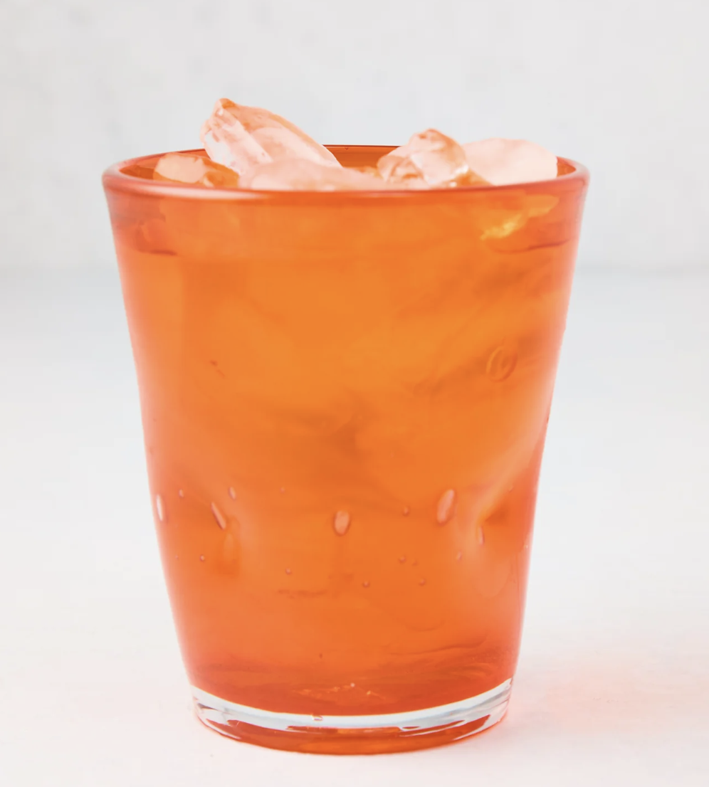 Orange Henri Glasses
