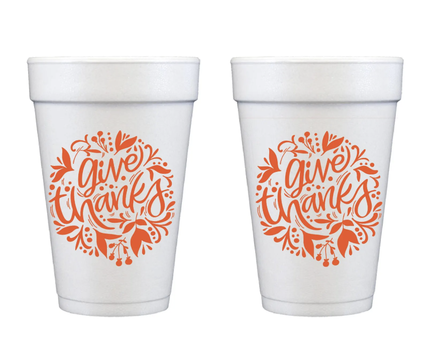 Give Thanks Cups