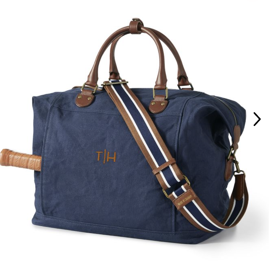 Pickleball Waxed Canvas Bag