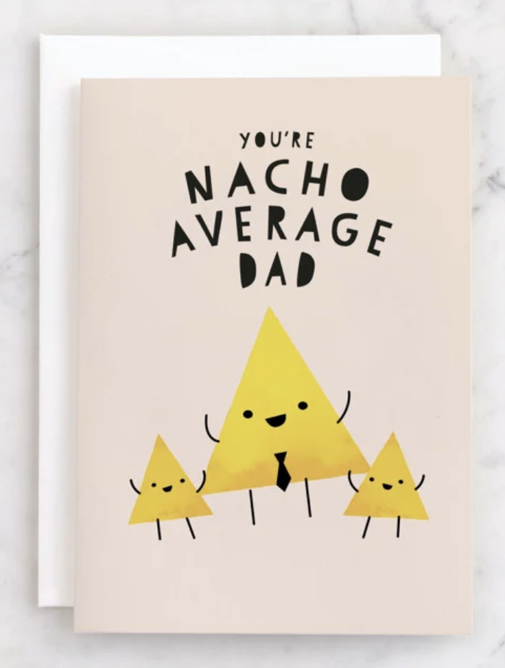 Nacho Average Card