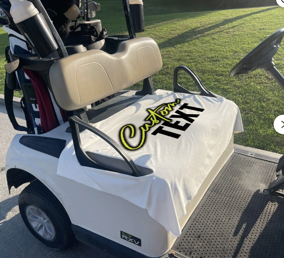 Custom Golf Cart Seat Cover