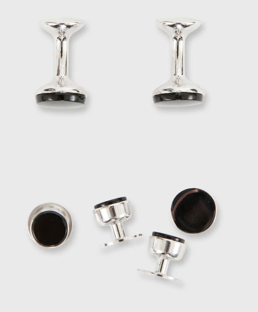 Codis Maya Black Onyx Stud Set