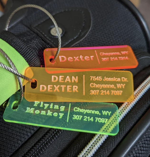 Personalized Luggage Tag